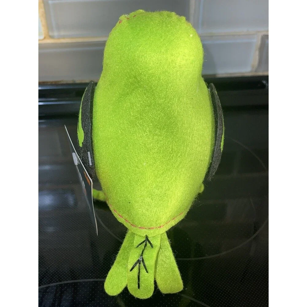 Target Hyde & EEK! 2024 Halloween Featherly Friends Fabric Bird Green X-Ray